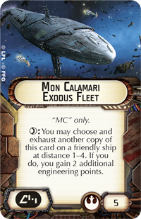 Mon Calamari Exodus Fleet